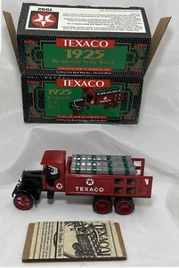 ERTL Texaco 1925 Kenworth Stake Truck Collectors Series #9 Diecast Bank Key NUEVO  - Imagen 1 de 10