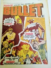 Bullet UK Weekly Comic Issue 35 D.C. Thomson  BAGGED/BOARD ACTION/2000AD/WARLORD
