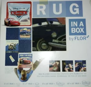 New Flor Disney Pixar Cars Peel and Stick Rug NIB 3' x 5' - Picture 1 of 2