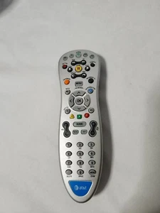 Mando a distancia de repuesto At&t Silver compatible con TV y receptor decodificador, funciona - Imagen 1 de 6