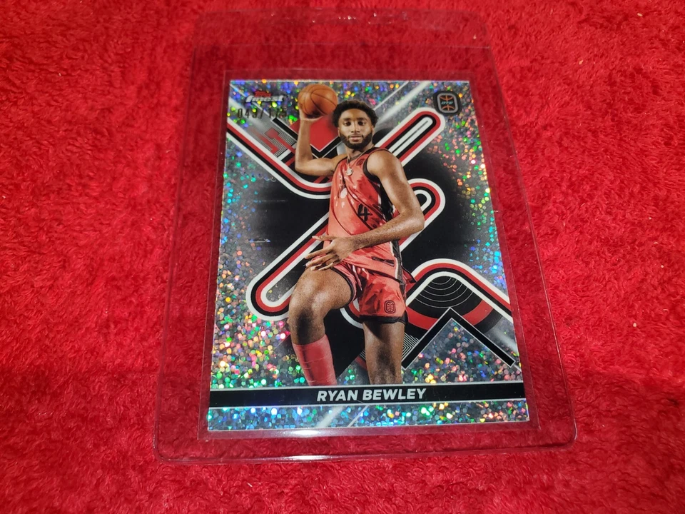 2023 TOPPS FINEST OVERTIME CARD OF RYAN BEWLEY SPECKLE  043/175 - Image 1 of 1