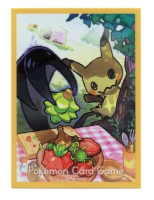 Mimikyu Picnic Individual Card Sleeve Pokemon Center Japan Original - Image 1 of 2