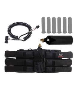 Maddog 6+1 Harness Pack with Pods Remote 20 Oz Co2 Tank - Picture 1 of 1