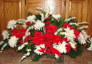 Weiße Glyzinie zweiseitig doppelt breit Grabstein Friedhof Denkmäler Grab Blumen  - Bild 1 von 1