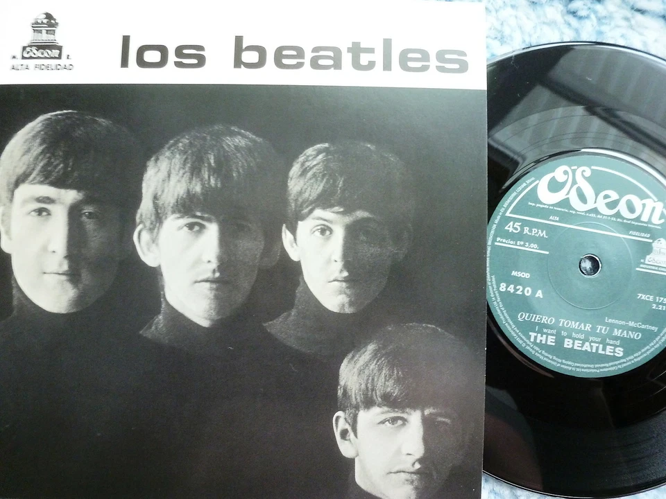 BEATLES 45 RPM 7" - Quiero Tomar Tu Mano (I Want To Hold Your Hand) W/PIC SLEEVE - Image 1 of 2