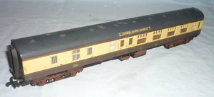 MAINLINE OO GAUGE GWR Mk. 1 CORRIDOR BRAKE 2nd COACH W34860 37106 WEATHERED - Picture 1 of 2