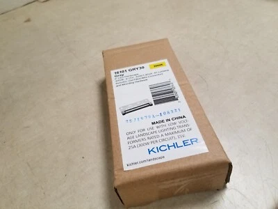 Luz LED Hardscape Kichler Lighting 16101GRY30 6" Foto 1 de 4