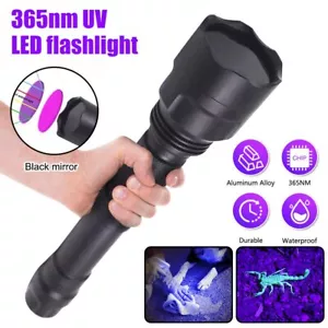 Ultraviolet 365Nm UV Light LED Flashlight Blacklight High Powerful Inspect Lamp - Picture 1 of 10