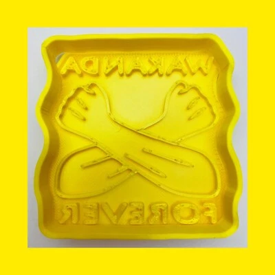 Black Panther Wakanda Forever Cookie Cutter - image 1 of 4