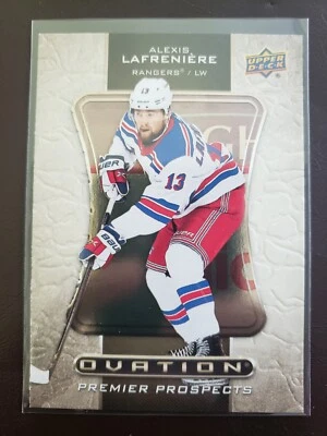 2020-21 Alexis Lafreniere Rookie Ovation Premier Prospects Upper Deck... - Image 1 of 2