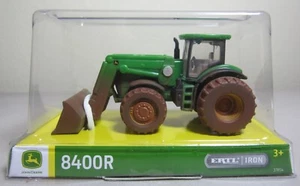 NEW John Deere 8400R Tractor w/Front Loader 2018 Muddy Edition ERTL IRON - Picture 1 of 5