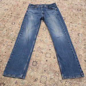 Pantalones de mezclilla para hombre Levi's 505 corte regular talla W34 L32 lavado medio - Imagen 1 de 10