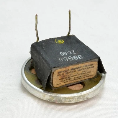 [A] 99G86 Cartridge Legendary Black Label Rare 1950 Vintage Harp Microphone - Bild 1 von 4