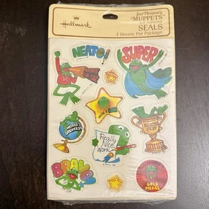 Vintage neu versiegelt 1982 Hallmark Jim Henson The Muppets Miss Piggy Seals 1981 - Bild 1 von 2