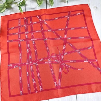 HERMES Carré 45 Bolduc Ribbon Gavroche - Image 1 of 4