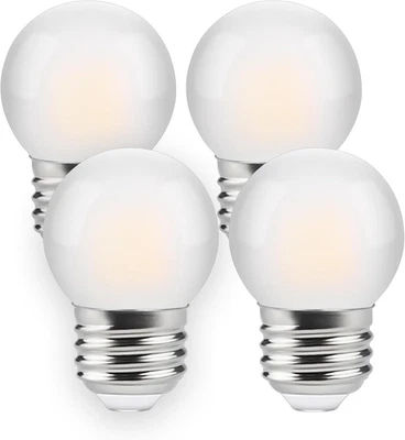 G40 1.5W Low Wattage Led Bulb Equivalent 15 Watt, E26 Base G14 Small Low Power L - Image 1 of 4