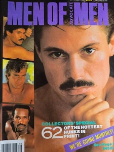 MEN OF ADVOCATE MEN Sep 1989, Vintage Gay Magazine, Collector's Special Issue - Picture 1 of 10