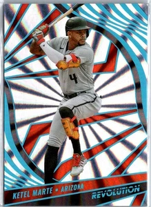 2022 Panini Cronache Rivoluzione Blu Parallelo #63 KETEL MARTE /50 - Foto 1 di 2