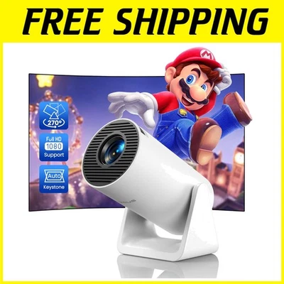 2025 Short Throw Mini Projector with WiFi & Bluetooth - Image 1 of 4