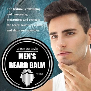 Beard Mustache Care Grooming Styling Smoothing Wax 80g❀ O5U7 - Picture 1 of 8