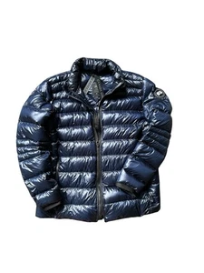 Canada Goose Hombres Crofton Chaqueta Chaqueta Ligera 2LX Azul Marino Auténtico 2228MB - Imagen 1 de 9