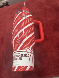 Candy Cane Twist - Stanley 40oz Tumbler /Target Holiday Exclusive! - Picture 1 of 11