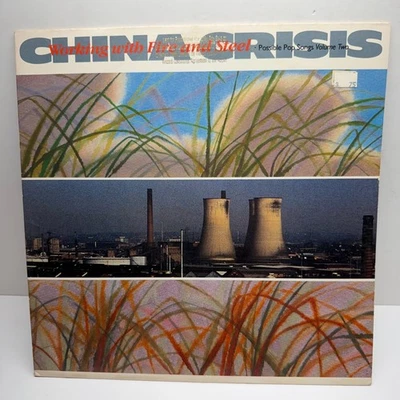 China Crisis Working with Fire and Steel LP 1983 Synthpop WB Virgin 1-25062 - Image 1 of 4