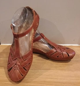 Pikolinos Puerto de Vallarta Sandalen - Leder - Ziegelrot - einmal getragen Gr. 39 6 - Bild 1 von 12