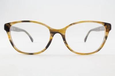 Raro Auténtico Chanel 3402 c.1659 52mm Amarillo Mármol Gris Gafas Marcos Italia Foto 1 de 4