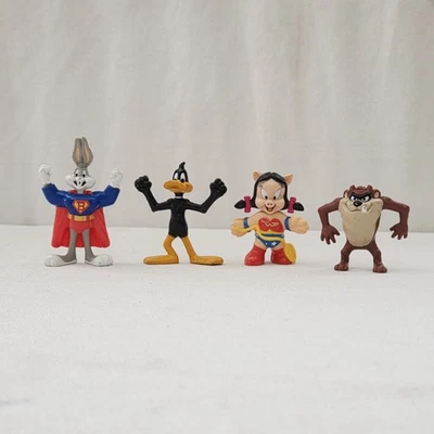 McDonald's 1991 Looney Tunes Super Heroes Happy Meal set of 4 (incomplete) - Image 1 of 4