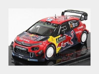 1:43 Ixo Citroen C3 Wrc Red Bull #4 Rally Suecia 2019 E.Lappi J.Ferm Red RAM705 Foto 1 de 2