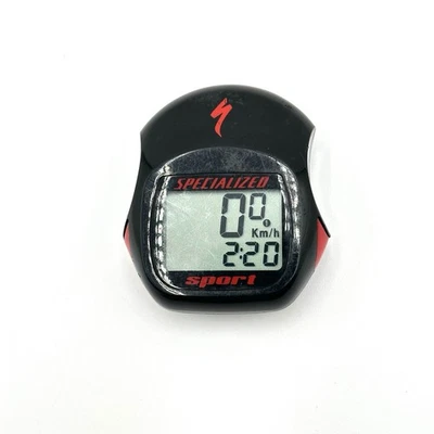 VTG Bicycle Specialized SPORT Speedzone Wire Mount Computer Odometer Miles KM - Image 1 of 4