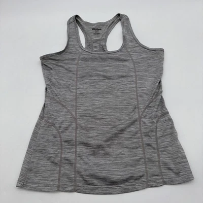 Reebok Petite Tank Top Women S Gray Logo.#38575 - Image 1 of 4
