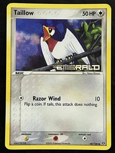Pokemon Tailow Reverse Holo - EX Emerald - 68/106 MP - Picture 1 of 3