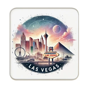 Imán de nevera Las Vegas, EE. UU. | Regalo coleccionable recuerdo de viaje - Imagen 1 de 5
