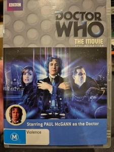 DOCTOR WHO THE MOVIE SPECIAL EDITION DVD TV SERIES BBC CULT SHOW PAUL McGANN - Picture 1 of 3