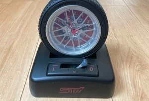 Subaru STI Reifenförmiger Wecker Auslaufmodell Selten Sammlerstück JDM Vintage - Bild 1 von 8