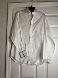 thomas dean camicia con bottoni bianca media uomo  - Foto 1 di 6