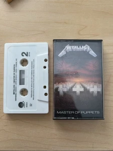 Metallica Master Of Puppets Cassette Tape 1986 Megaforce / Elektra / Asylum Rec. - Picture 1 of 6