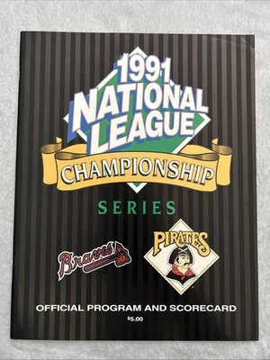 1991 NATIONAL LEAGUE CHAMPIONSHIP SERIES' ATLANTA BRAVES VS PITTSBURGH PIRATES - Image 1 of 4