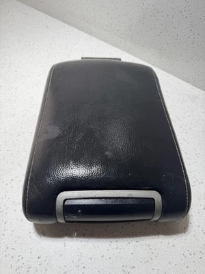 2009-2012 Ford Flex REAR Seat Center Console Black Leather Armrest Top Lid OEM - Изображение 1 из 4