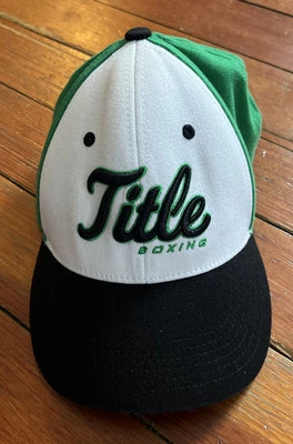 Top of the world Title  boxing memory fit baseball cap green and White - Image 1 of 4