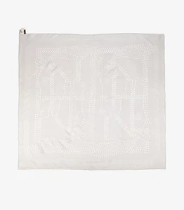 Bufanda Hermès Gris, Silk Quadrige II 90 - Imagen 1 de 5