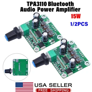 TPA3110 2x15W Bluetooth Audio Power Amplifier Board for Bluetooth Speaker 1/2PCS - Picture 1 of 12