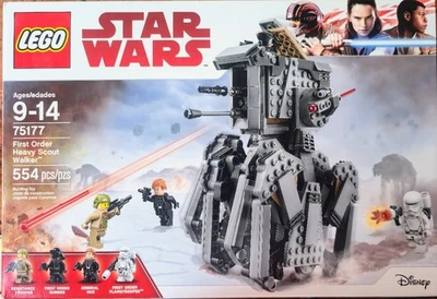 Lego 75177 Star Wars First Order Heavy Scout Walker Set General Hux New! Sealed! - Image 1 of 2