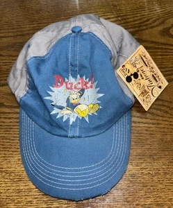 Walt Disney World Disneyland Resort Pato Donald Sombrero Envejecido Azul Adulto Nuevo con Etiquetas - Imagen 1 de 9
