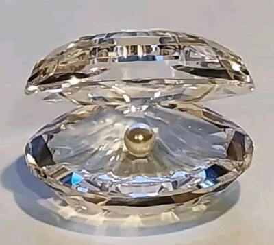 Swarovski Oyster Shell White Pearl 7624 055000 Box & Certificate Retired - Image 1 of 4