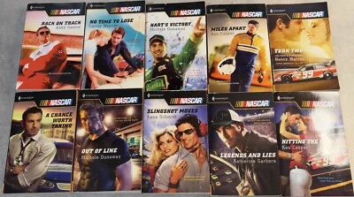 Harlequin NASCAR Romance Novels - Lot of 10! Legends and Lies, Back on Track... - Image 1 of 4