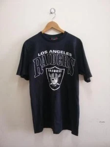 Vtg Los Angeles Raiders Basic style Unisex T shirt black tee vtg HN1338 - Picture 1 of 2