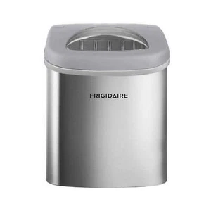 Frigidaire, 26 lbs. Ice Maker, Bullet-Shaped Ice, Stainless Steel, EFIC130 - Picture 1 of 4